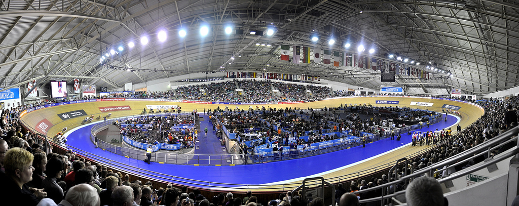 Manchester - Manchester Velodrome : Image credit Creative Commons - Andrew Last